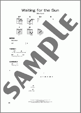 Waiting For The Sun(The Doors) 楽譜 その他 ダウンロード