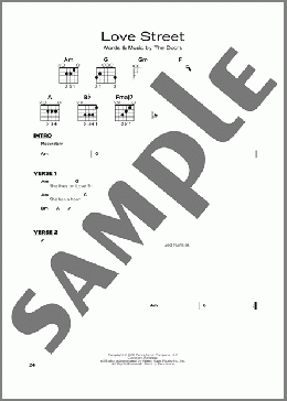Love Street(The Doors) 楽譜 その他 ダウンロード